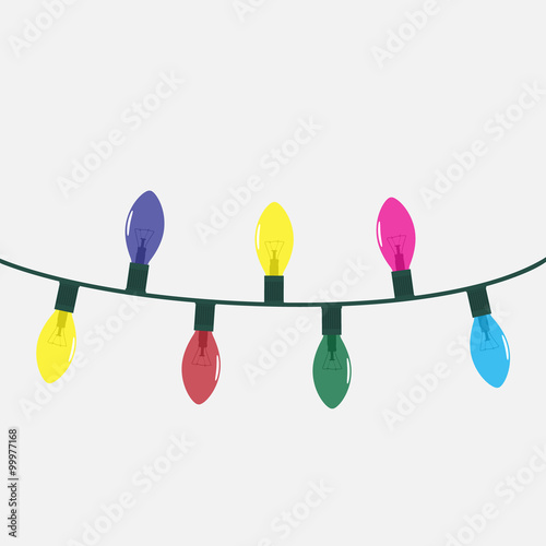 Christmas light bulb