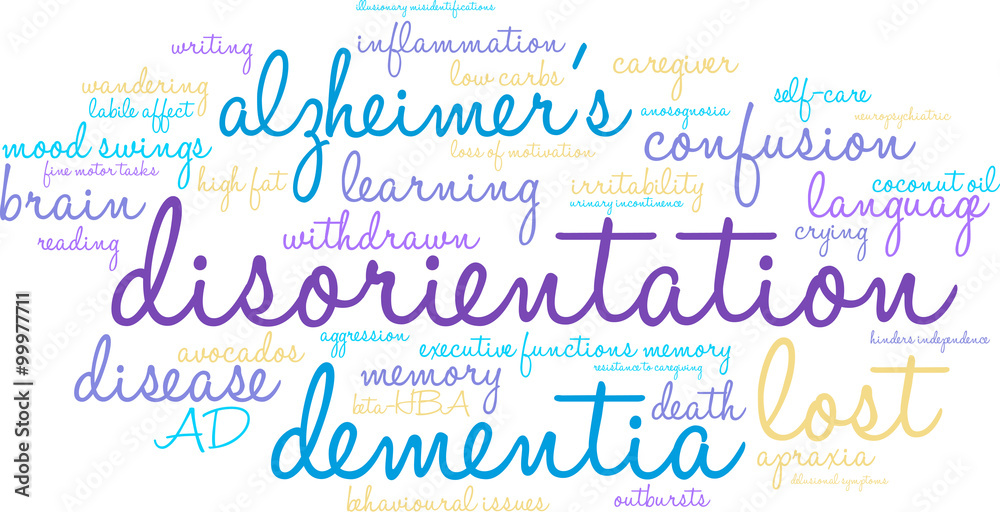 Disorientation Word Cloud