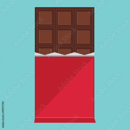 Dark chocolate bar
