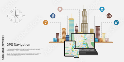 gps navigation map