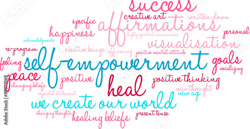 Self-Empowerment Word Cloud