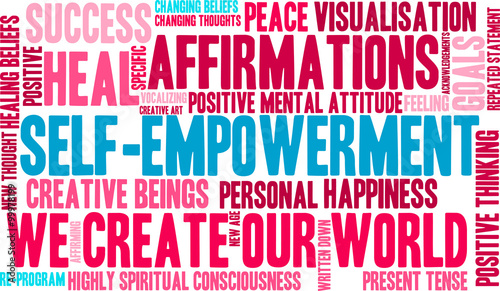 Self Empowerment Word Cloud