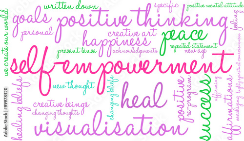 Self-Empowerment Word Cloud