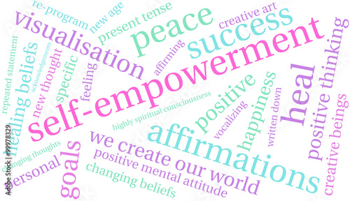 Self-Empowerment Word Cloud