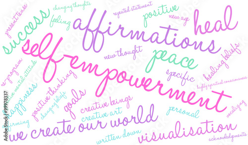 Self-Empowerment Word Cloud