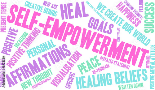 Self Empowerment Word Cloud