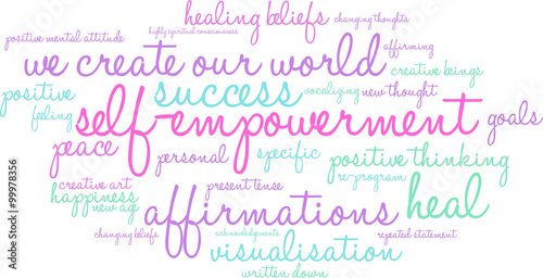 Self-Empowerment Word Cloud