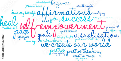 Self-Empowerment Word Cloud