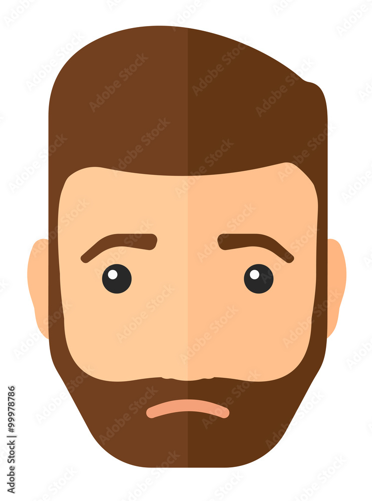 Young depressed man. Young depressed man.