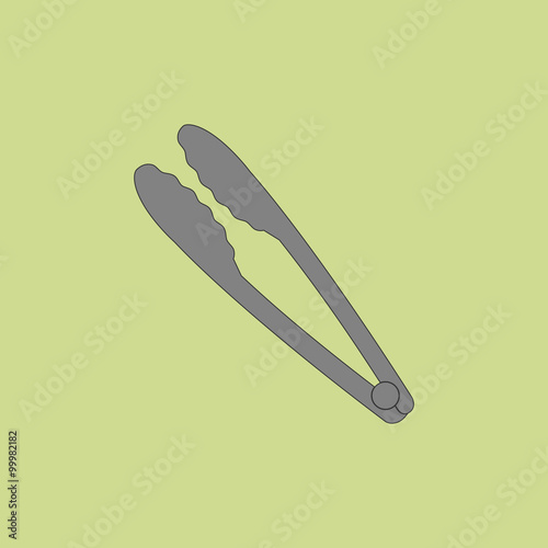 Kitchen Tongs Icon