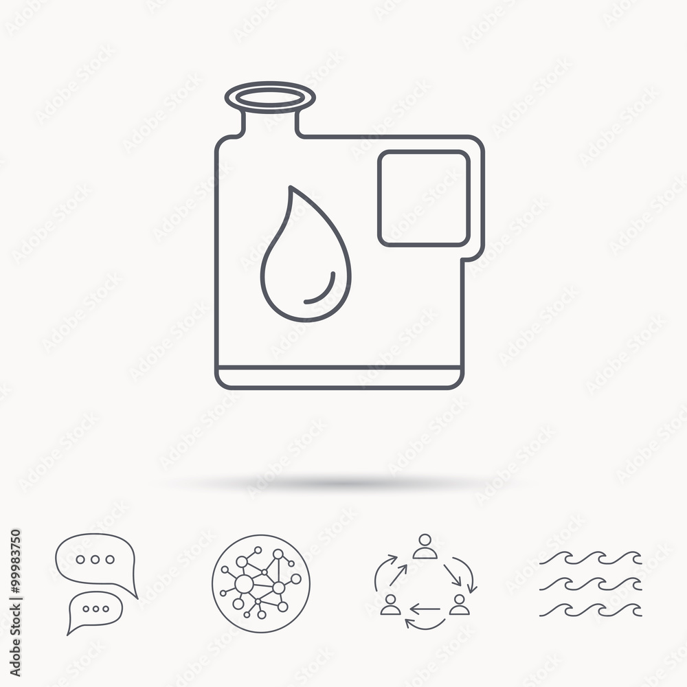 Jerrycan icon. Petrol fuel can with drop sign. Jerrycan icon. Petrol fuel can with drop sign.