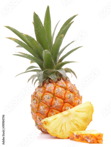 Pineapple tropical fruit or ananas