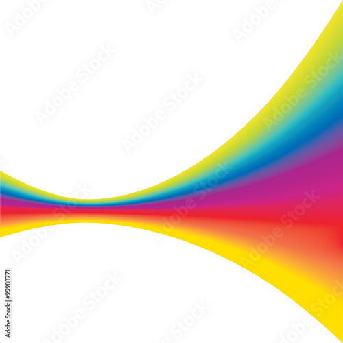 Rainbow Background, vector illustration