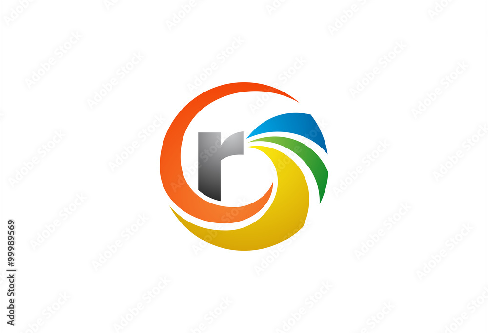 Letter R logo icon design logo Letter R logo icon design logo