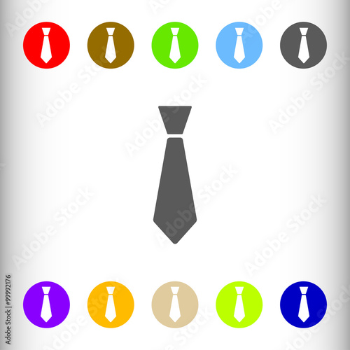 Man tie, business sign icon...