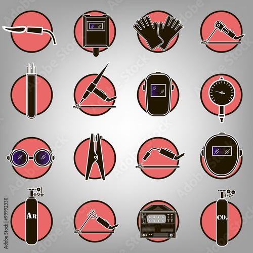 Set welding items