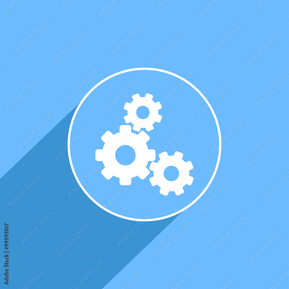 Transmission, settings sign icon, vector illustration. Flat desi Transmission, settings sign icon, vector illustration. Flat desi