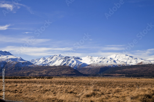 South Island Landscape, New Zealand