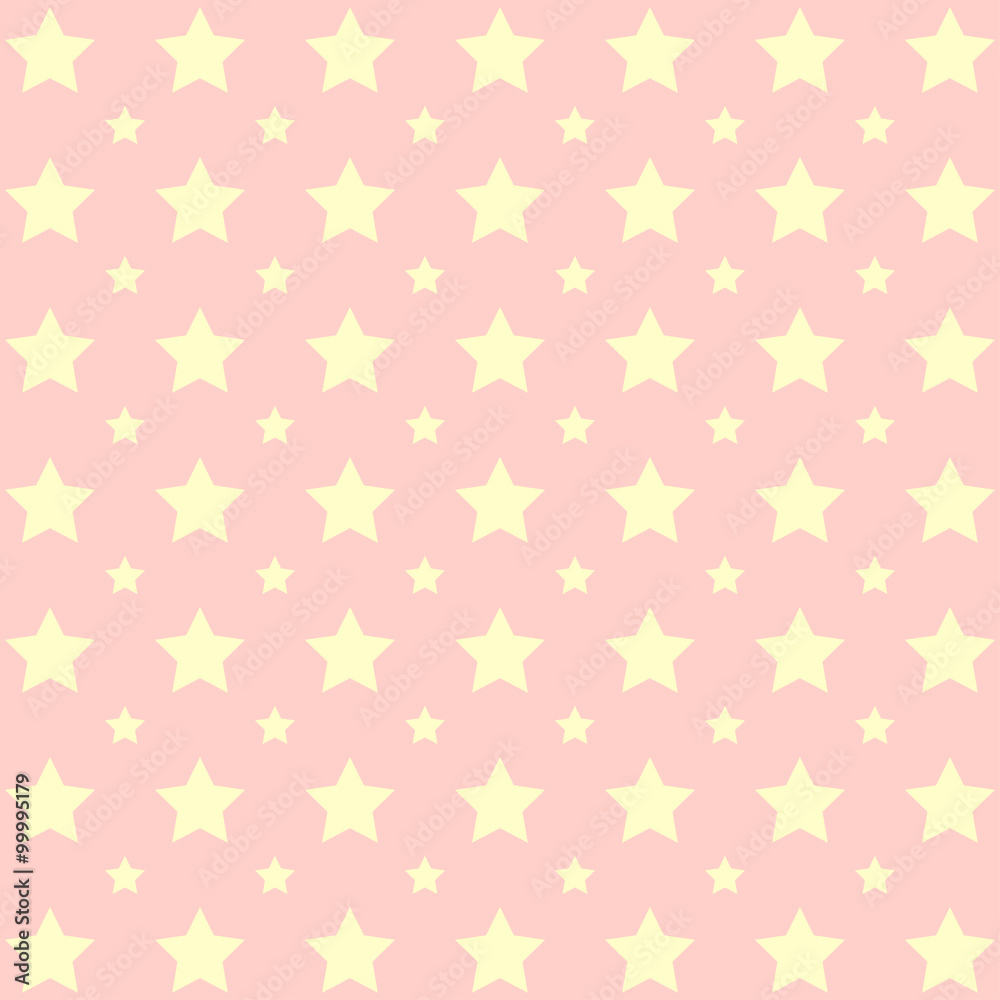 Pattern with stars