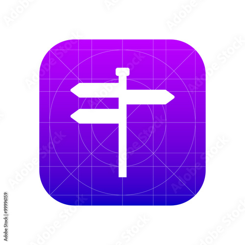 sign icon, vector illustrat...