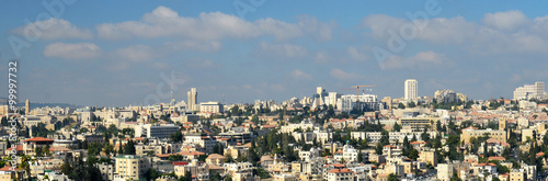 Modern Jerusalem panoramic view © Studio-M