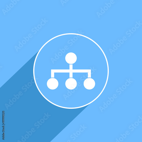 Structure sign icon, vector...
