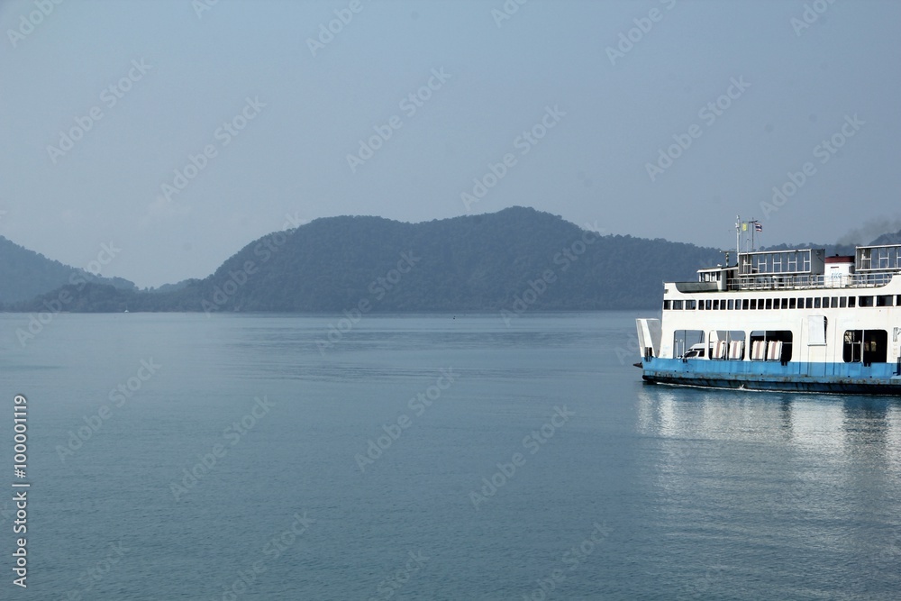 Ferry to Koh Chang Thailand