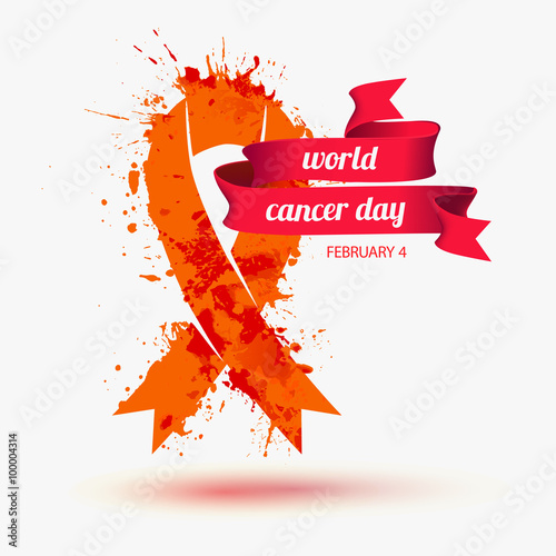 World cancer day. February 4