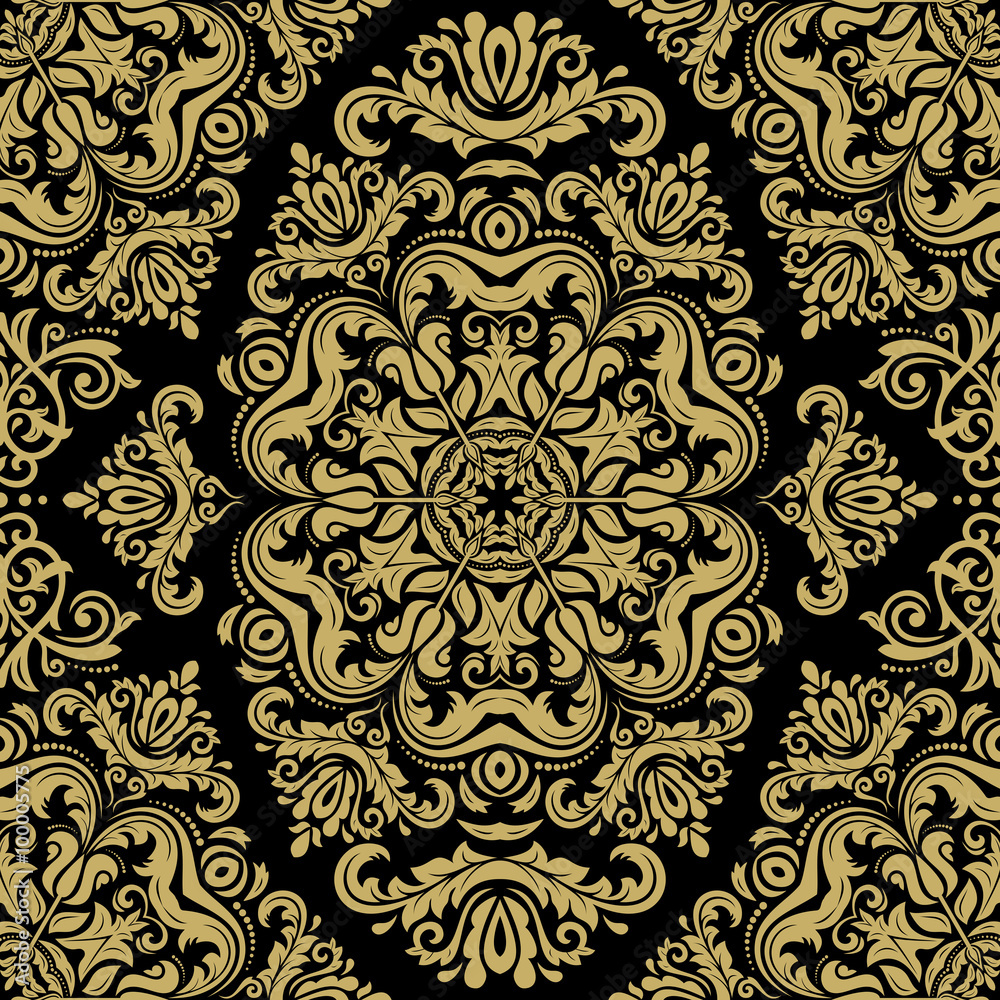 Seamless Oriental Vector Background