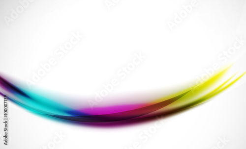 Colorful wave line, abstract background with light and shadow effects