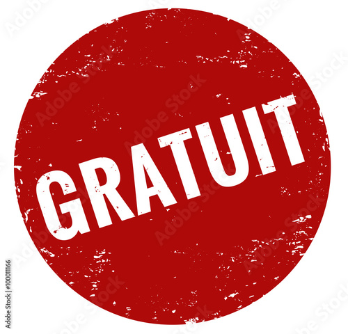 Gratuit timbre rouge vecteur libre