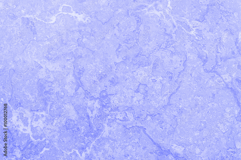 Closeup surface blue marble wall texture background