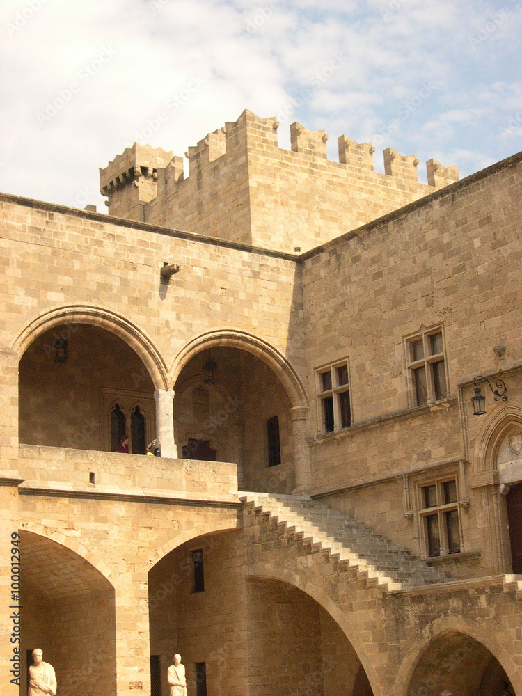 Castle in Rhodes
