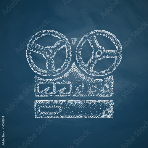 stereo recorder icon
