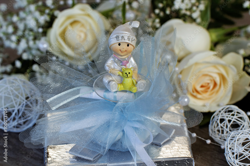 Fototapeta Dekoration zur Taufe