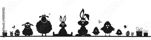 Ostern mit Figuren