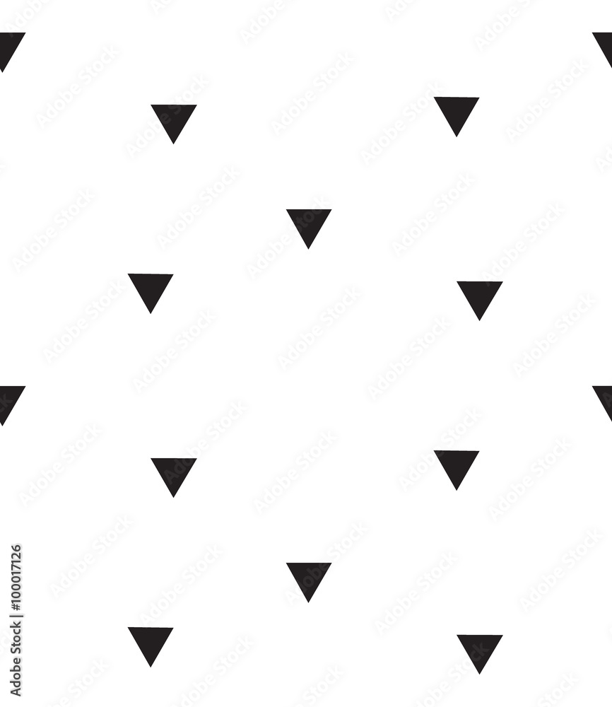 Vector geometric seamless pattern. Modern triangle texture, repe Vector geometric seamless pattern. Modern triangle texture, repe
