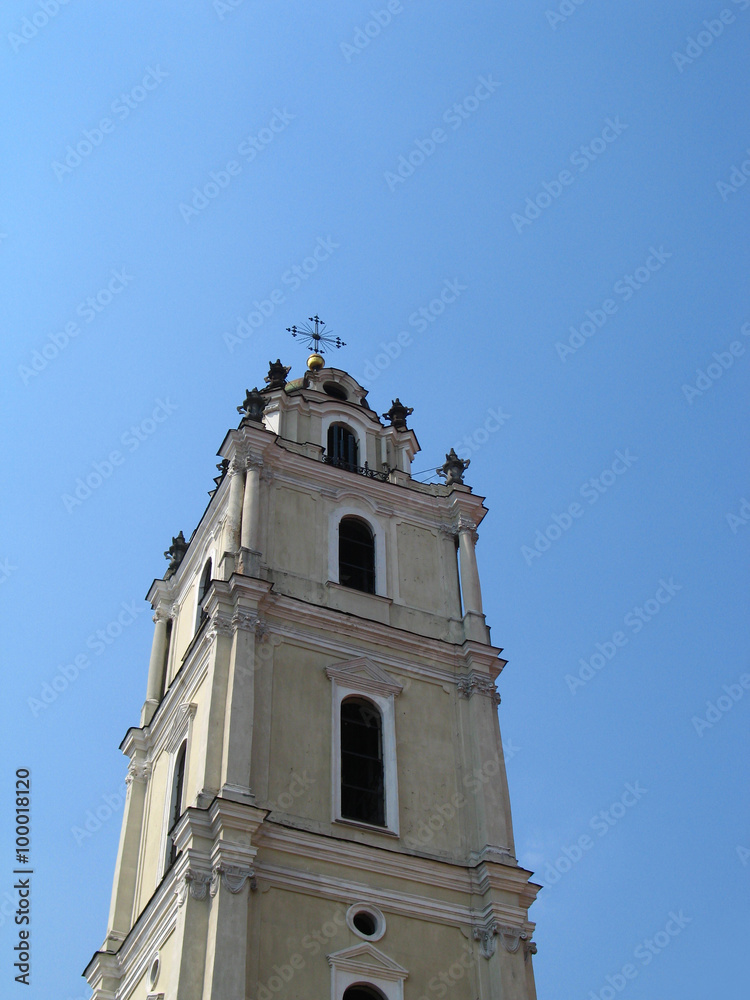 Belfry of Vilnius St John church