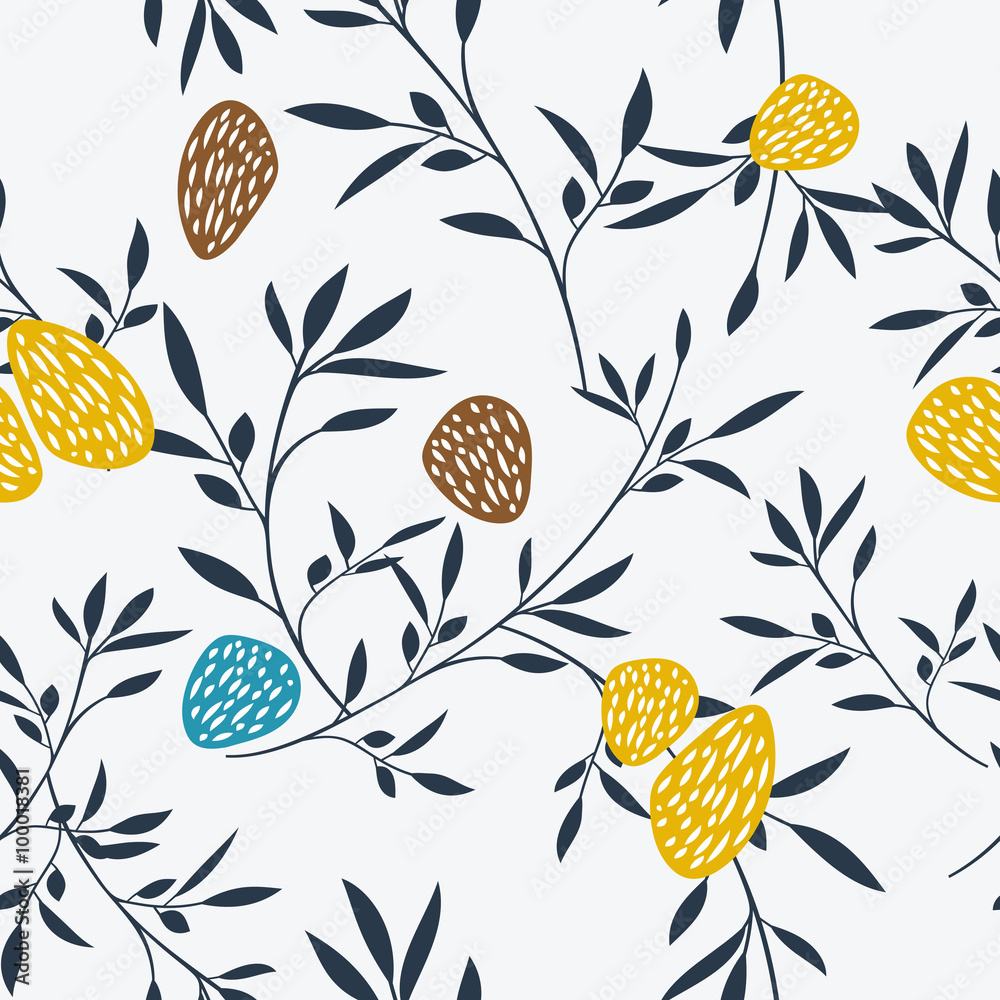 Abstract floral pattern