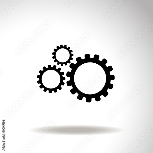 Settings icon vetor.