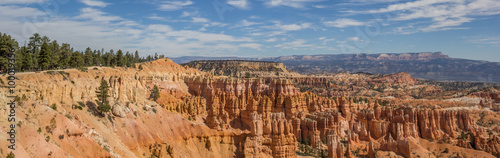 Panorama of the amphitheater in Bryce Canyon