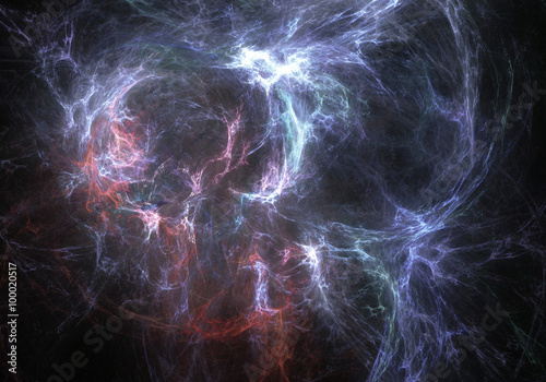 Fototapeta Naklejka Na Ścianę i Meble -  Abstract nebula background.