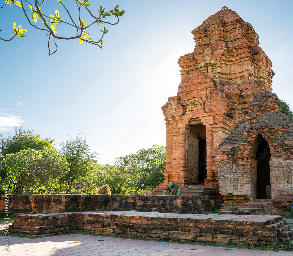Tempel Pagoden von Poshanu Cham in Vietnam