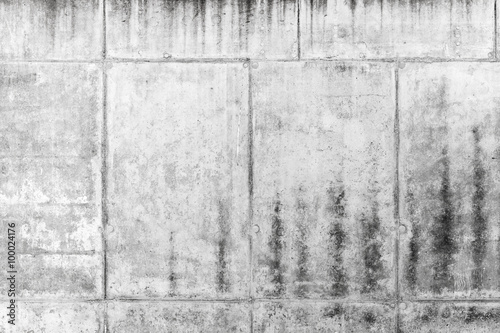 Old rough gray concrete wall, background texture