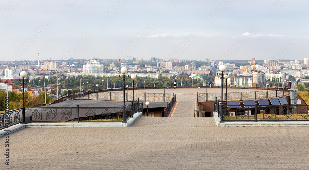 Observation deck overlooking the Belgorod. Russia