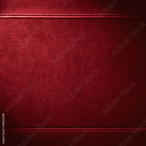 red leather background