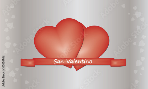 San Valentino coppia di cuori