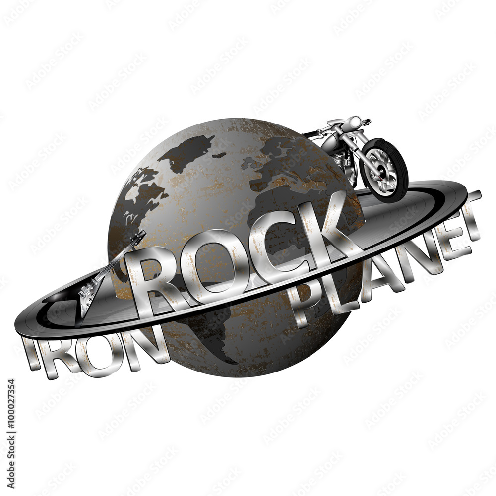 Fototapeta premium Iron Rock Earth