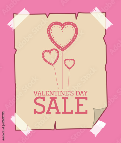 valentines day sale design 