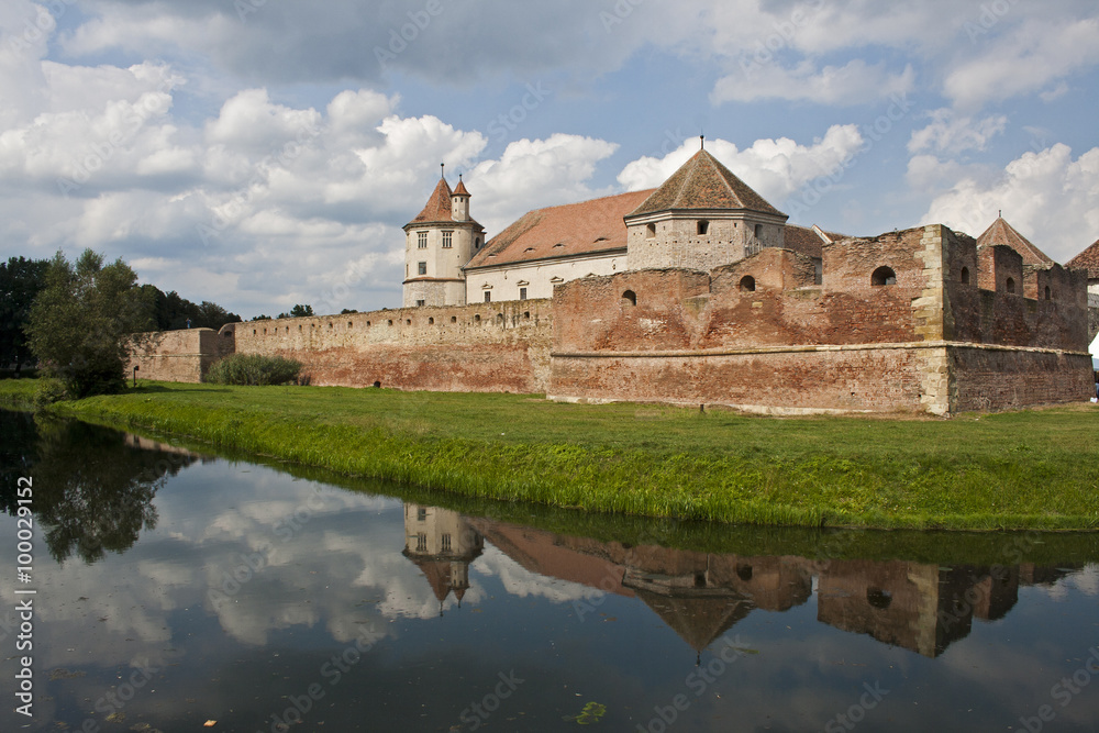 Famous Fagaras medieval castle